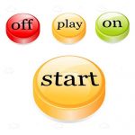 On, Off, Play and Start Buttons